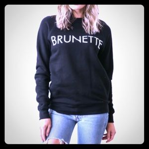 Brunette the Label sweatshirt